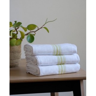 Willow Weave Cytrynowy - bawełniany ręcznik