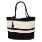 TORBA NA ZAKUPY Ivory & Black