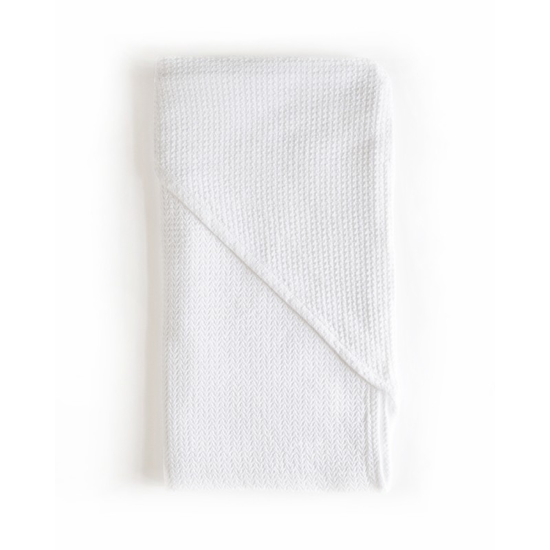 RĘCZNIK Z KAPTURKIEM DLA DZIECI BIAŁY- BAWEŁNA ORGANICZNA GOTS RĘCZNIK Z KAPTURKIEM DLA DZIECI BIAŁY- BAWEŁNA ORGANICZNA GOTS